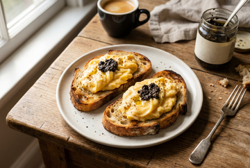 Truffle Scrambled Eggs: The 7-Minute Italian Brunch Recipe Americans Were Born to Love