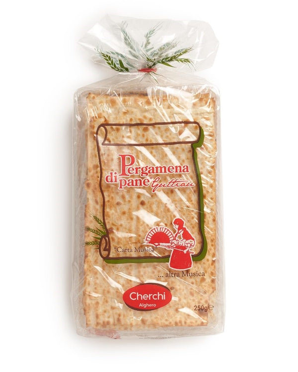 Pergamena di Pane Guttiau: Sardinian Parchment Crackers with Olive Oil - 8.8 oz.