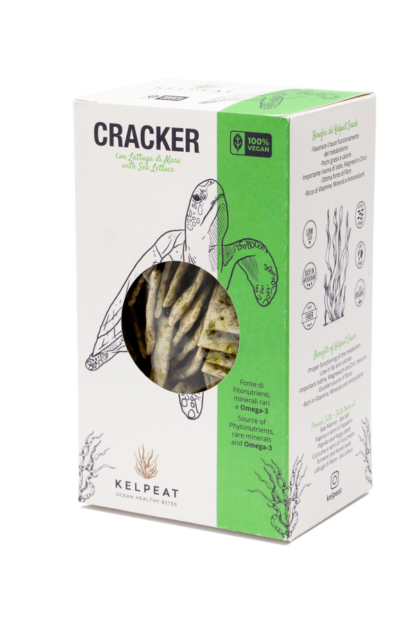Ulva Crackers – Italian Gourmet Seaweed Crackers - Neptune's Bliss