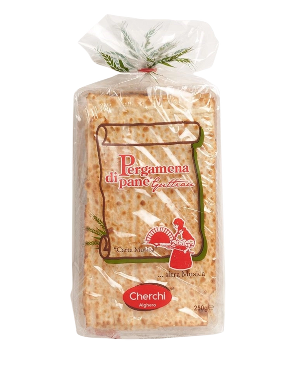 Pergamena di Pane Guttiau: Sardinian Parchment Crackers with Olive Oil - 8.8 oz.