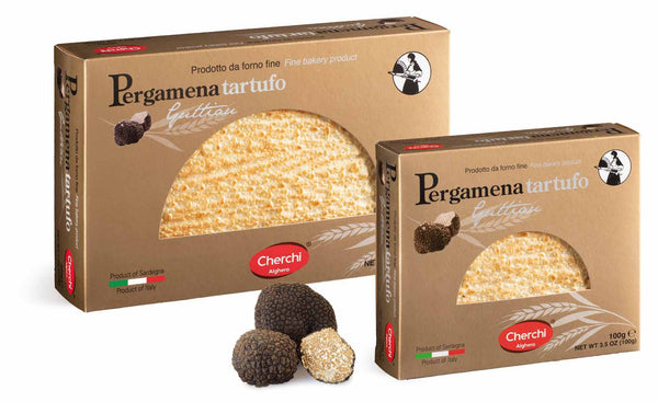 Pergamena di Pane Guttiau: Sardinian Parchment Cracker with Olive Oil –  Bundle of 2-pack (4 Flavors)