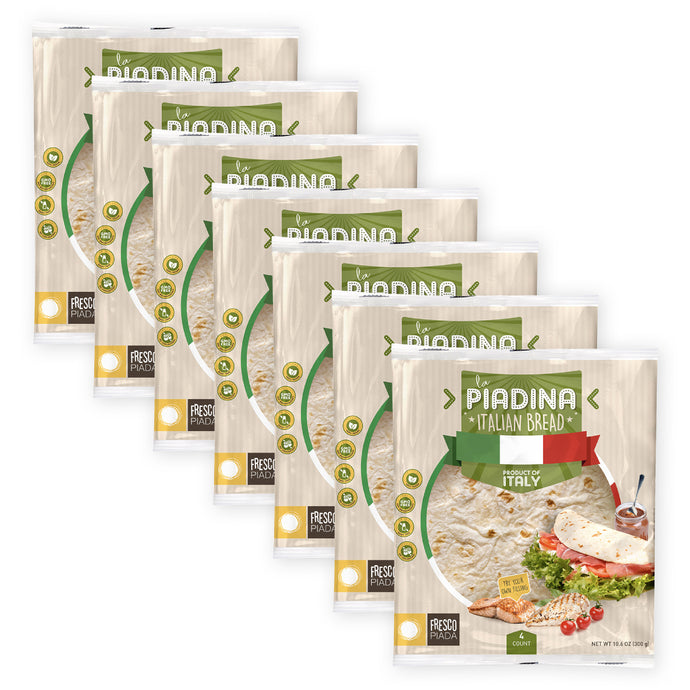 Grilled Vegetable Piadina | 7 Pack Bundle | Fresco Piada USA