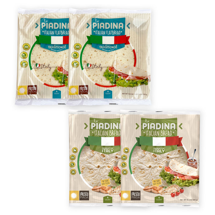 Italian Piadina Bread | Traditional Piadina | Fresco Piada USA