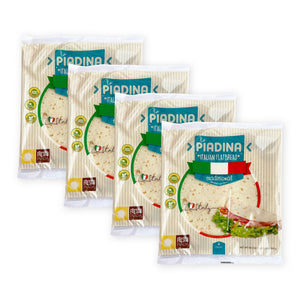 Gluten Free Flatbread Piadina | 4 Pack Bundle | Fresco Piada USA