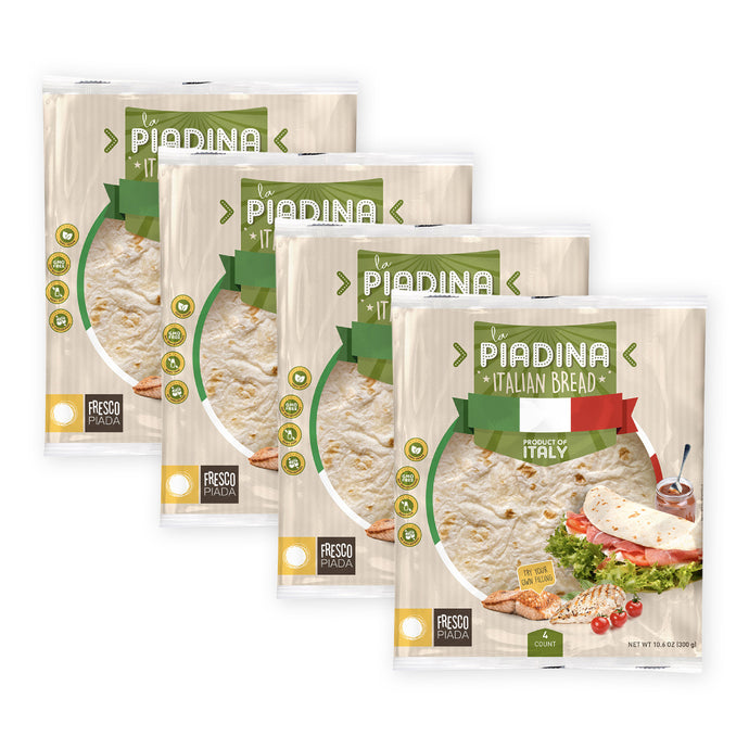 Italian Piadina Bread Pack | Authentic Piadina | Fresco Piada USA